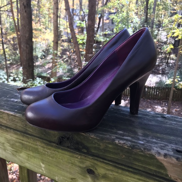 Steve Madden Size 9 Brown Leather Heels - Picture 8 of 8